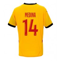 RC Lens Facundo Medina #14 Hjemmedrakt 2024-25 Kortermet